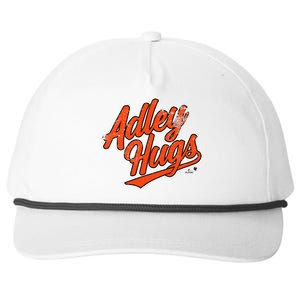 A.D.L.E.Y R.U.T.S.C.H.M.A.N Hug Script Baltimore Baseball Snapback Five-Panel Rope Hat