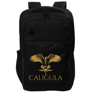 Ancient Roman History Emperor Caligula Spqr Rome Impact Tech Backpack