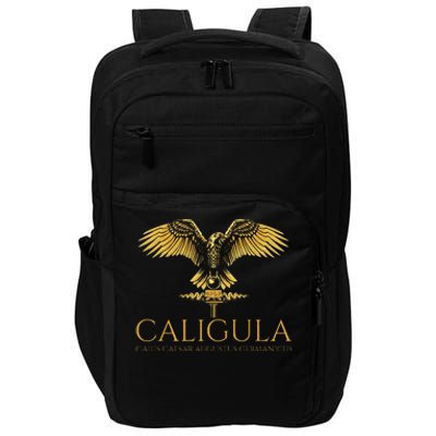 Ancient Roman History Emperor Caligula Spqr Rome Impact Tech Backpack