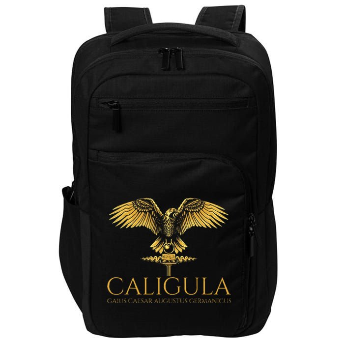 Ancient Roman History Emperor Caligula Spqr Rome Impact Tech Backpack