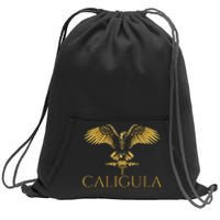 Ancient Roman History Emperor Caligula Spqr Rome Sweatshirt Cinch Pack Bag