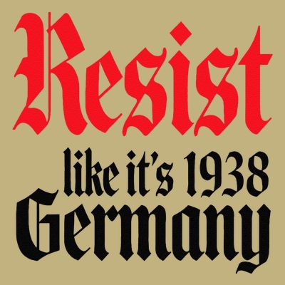 Anti-Trump Resist Its Like Germany 1938 Activist Protest T-Shirt