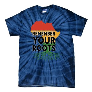 African Roots I'm Black History Melanin African American Tie-Dye T-Shirt