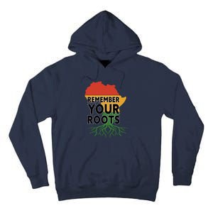 African Roots I'm Black History Melanin African American Tall Hoodie