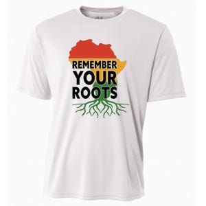 African Roots I'm Black History Melanin African American Cooling Performance Crew T-Shirt