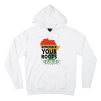 African Roots I'm Black History Melanin African American Hoodie