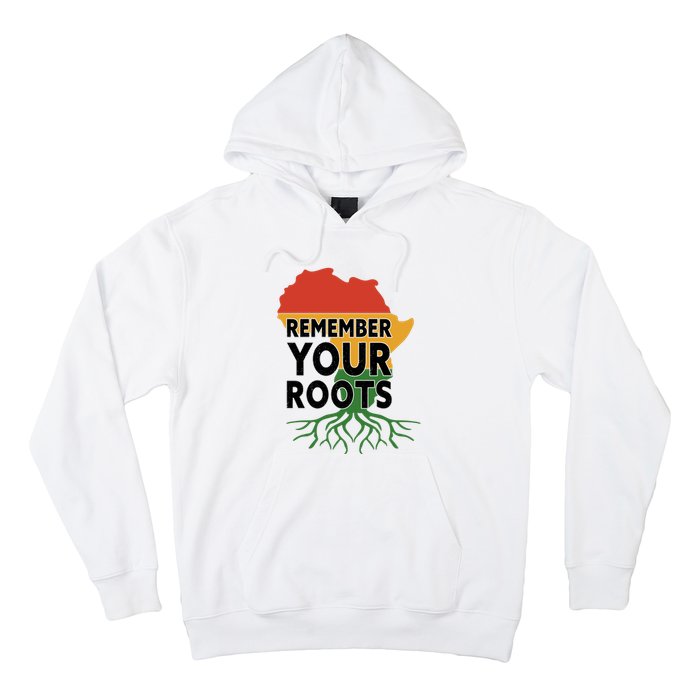 African Roots I'm Black History Melanin African American Hoodie