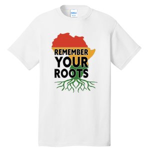 African Roots I'm Black History Melanin African American Tall T-Shirt