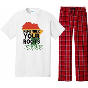 African Roots I'm Black History Melanin African American Pajama Set