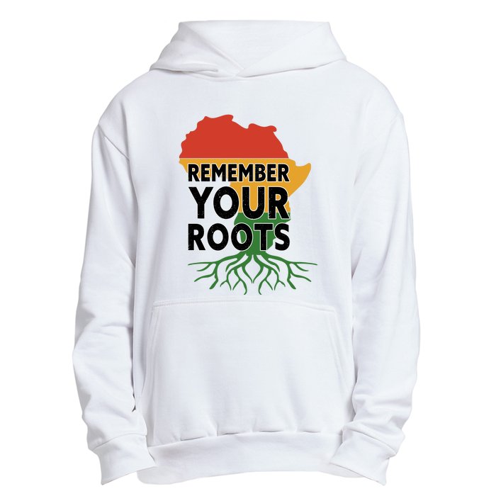 African Roots I'm Black History Melanin African American Urban Pullover Hoodie