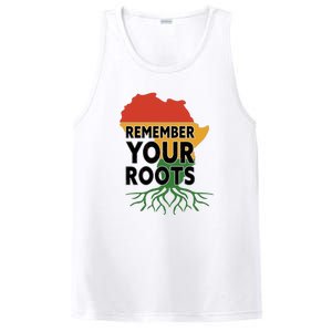 African Roots I'm Black History Melanin African American PosiCharge Competitor Tank