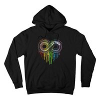 Autism Rainbow Infinity Symbol Asd Awareness Hoodie