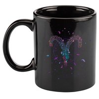 Aries Floral Zodiac 11oz C Handle Ceramic Mug