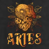 Aries goat Zodiac Adult Drive Performance Visor