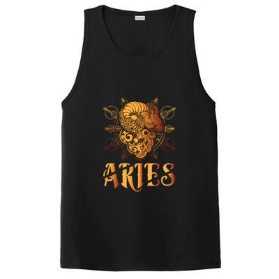 Aries goat Zodiac PosiCharge Competitor Tank