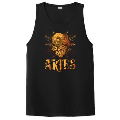 Aries goat Zodiac PosiCharge Competitor Tank