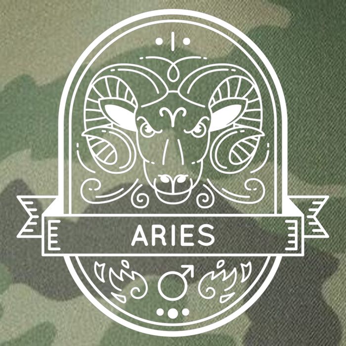 Aries Zodiac Symbol Design Legacy Tie Dye Trucker Hat