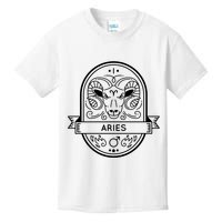 Aries Zodiac Symbol Design Kids T-Shirt