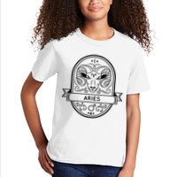 Aries Zodiac Symbol Design Kids T-Shirt