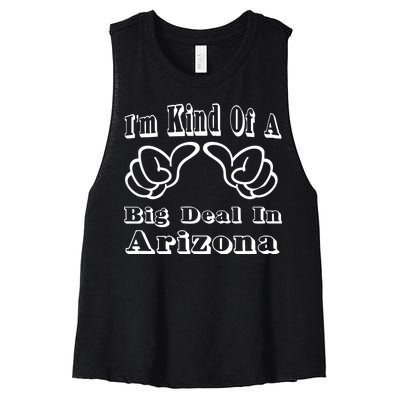 Arizona Big Deal Women's Racerback Cropped Tank