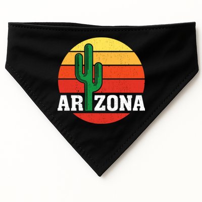 Arizona Cactus Sunset USA-Made Doggie Bandana