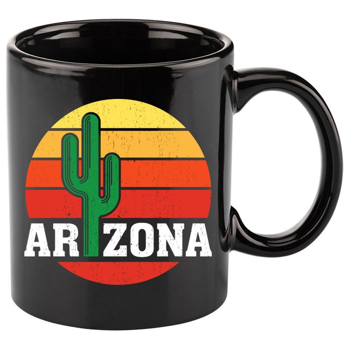 Arizona Cactus Sunset 11oz C Handle Ceramic Mug