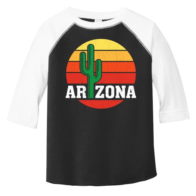 Arizona Cactus Sunset Toddler Fine Jersey T-Shirt