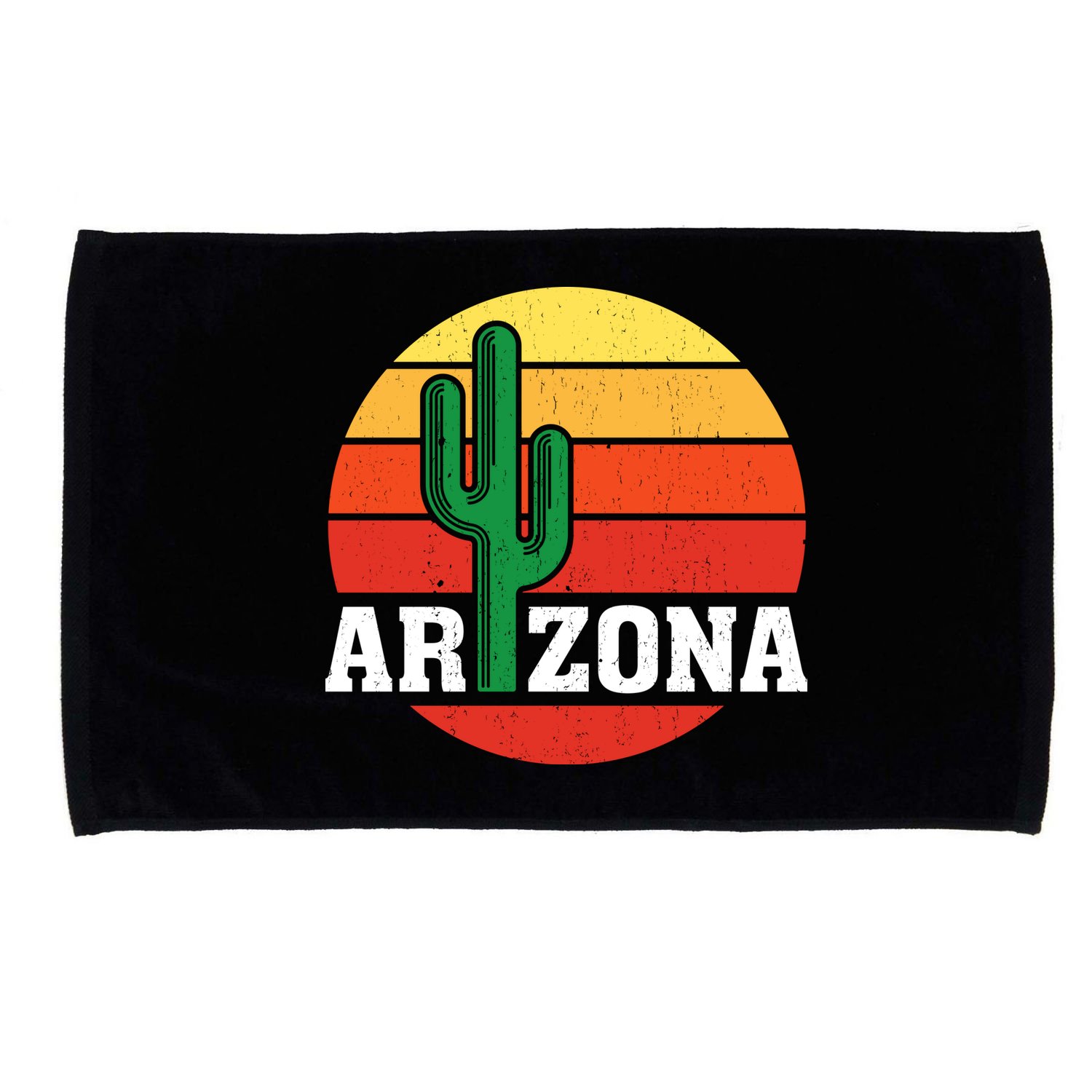 Arizona Cactus Sunset Microfiber Hand Towel