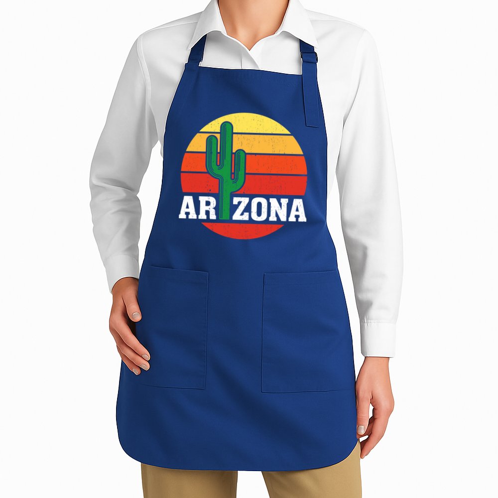 Arizona Cactus Sunset Apron