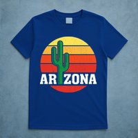 Arizona Cactus Sunset T-Shirt