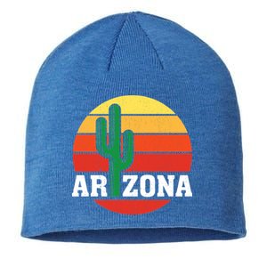 Arizona Cactus Sunset Sustainable Beanie