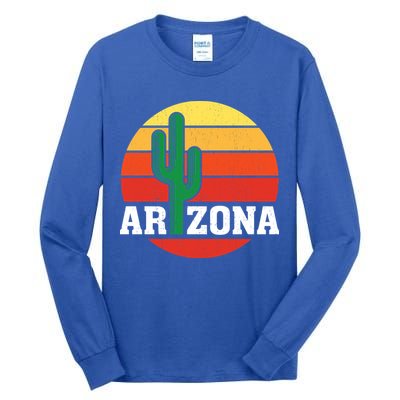 Arizona Cactus Sunset Tall Long Sleeve T-Shirt