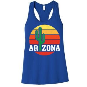 Arizona Cactus Sunset Women's Racerback Tank