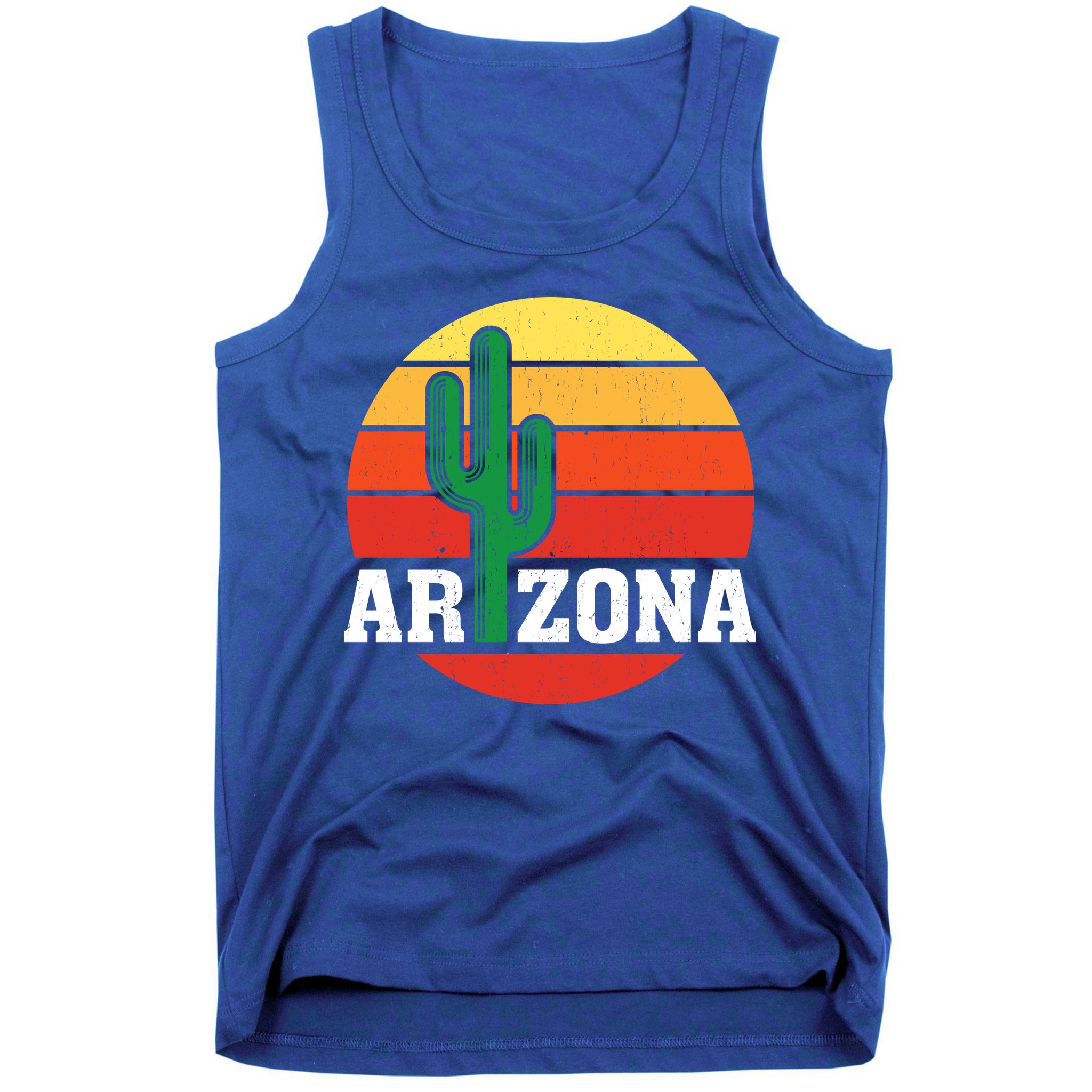 Arizona Cactus Sunset Tank Top