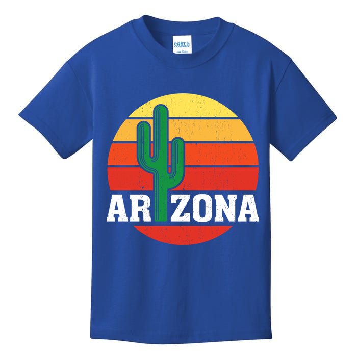 Arizona Cactus Sunset Kids T-Shirt