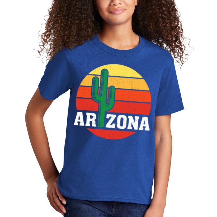 Arizona Cactus Sunset Kids T-Shirt