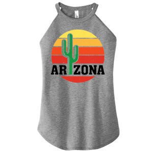 Arizona Cactus Sunset Women’s Perfect Tri Rocker Tank