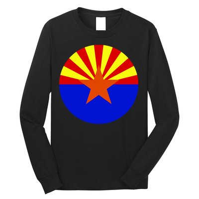 Arizona Circle Flag Long Sleeve Shirt