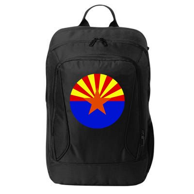 Arizona Circle Flag City Backpack