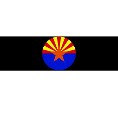 Arizona Circle Flag Bumper Sticker