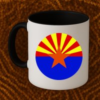 Arizona Circle Flag Mug