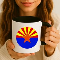 Arizona Circle Flag Mug