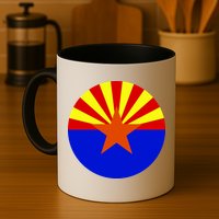 Arizona Circle Flag Mug