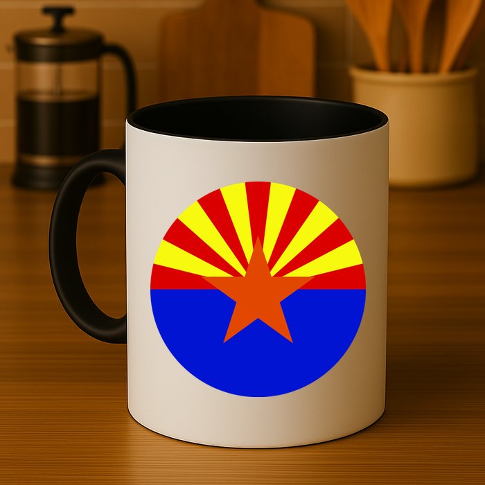 Arizona Circle Flag Mug