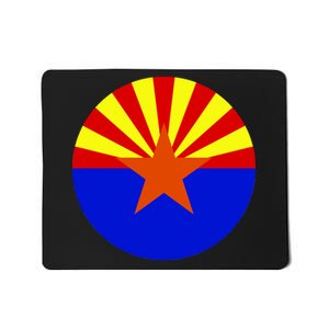 Arizona Circle Flag Mousepad