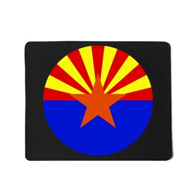 Arizona Circle Flag Mousepad