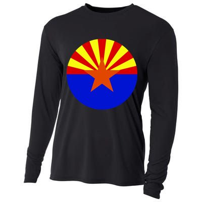 Arizona Circle Flag Cooling Performance Long Sleeve Crew