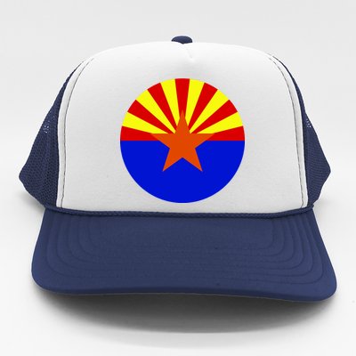 Arizona Circle Flag Trucker Hat