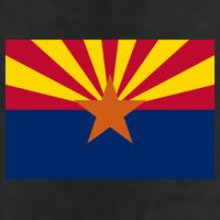 Arizona Flag Adult Drive Performance Visor