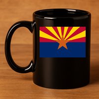 Arizona Flag 11oz C Handle Ceramic Mug
